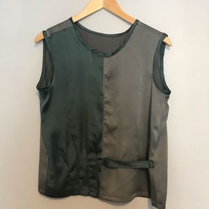 Upcycled Silk Top
